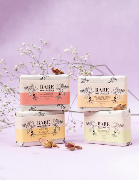 Pack of Natural Spa Bars (Set of 4)