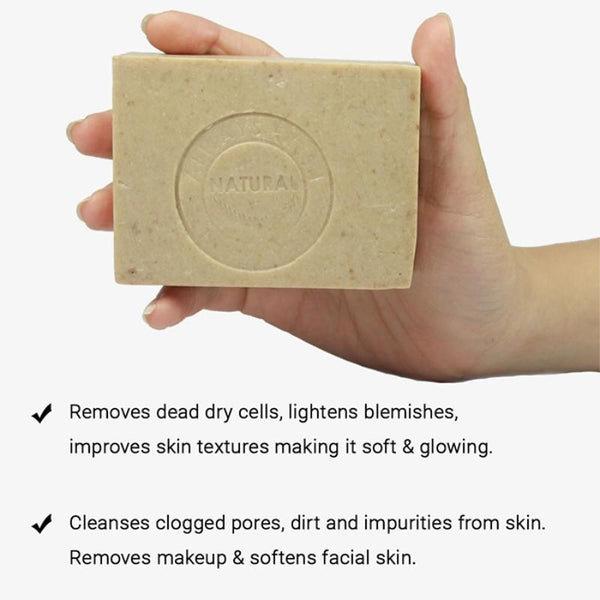 Soulflower Handmade Soap, Papaya and Cucumber, 150g