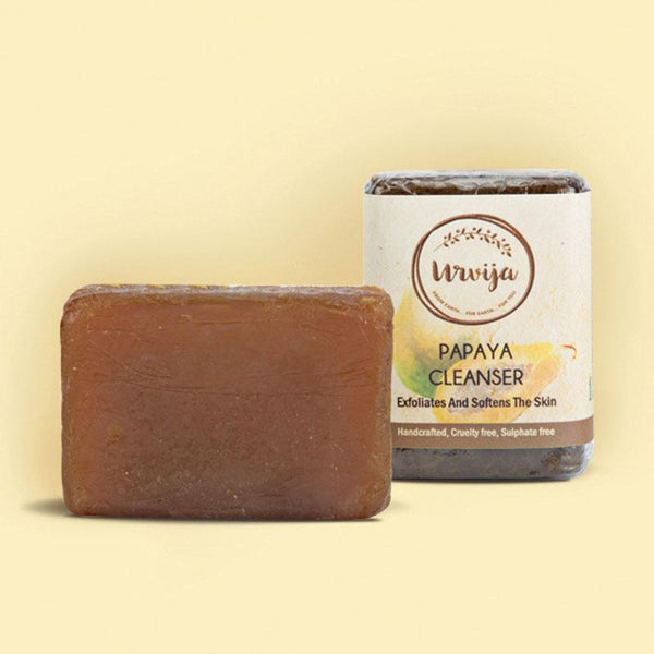 Natural Papaya Facial Cleanser, 90g (Pack of 2)