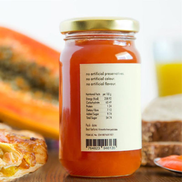 Natural, Handmade Papaya Spread, 225g
