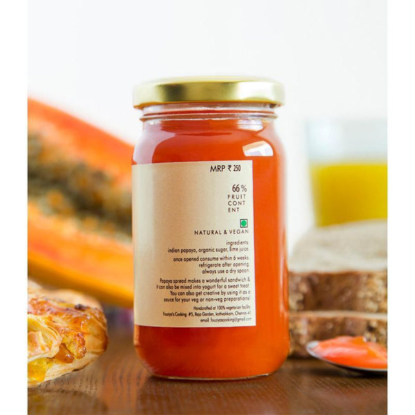 Natural, Handmade Papaya Spread, 225g