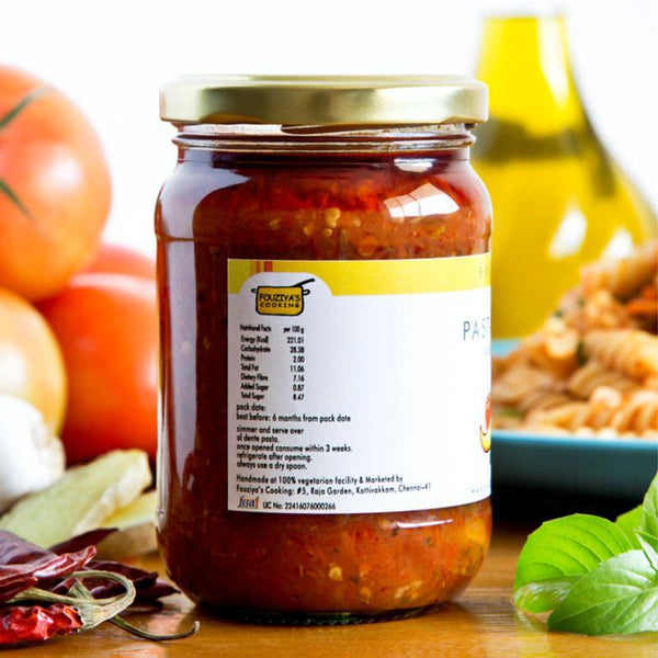 Natural, Handmade Pasta Sauce (Arrabbiata), 260g