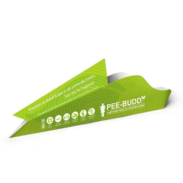 PeeBuddy - Disposable, portable female urination device