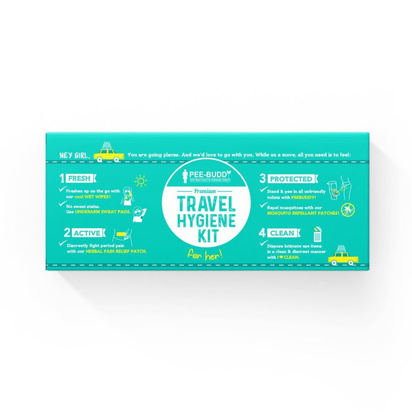 PeeBuddy Premium Travel Hygiene Kit For Her