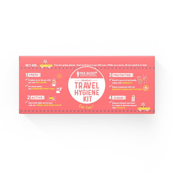 PeeBuddy Standard Travel Hygiene Kit For Her