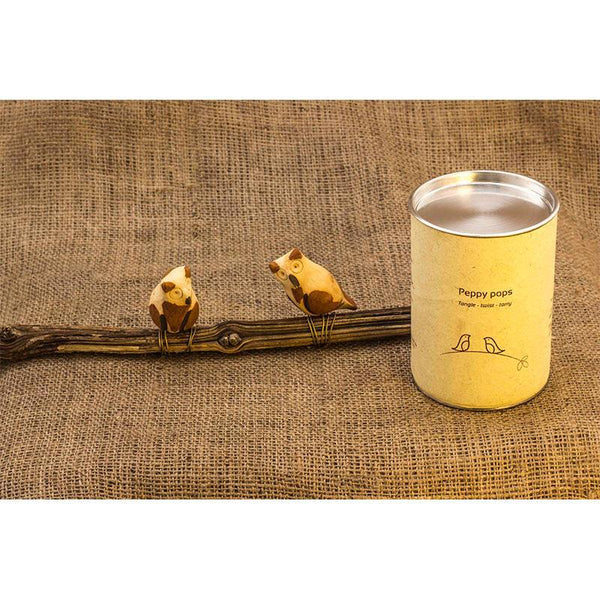 Handmade Wooden Bird Hanging - Owls