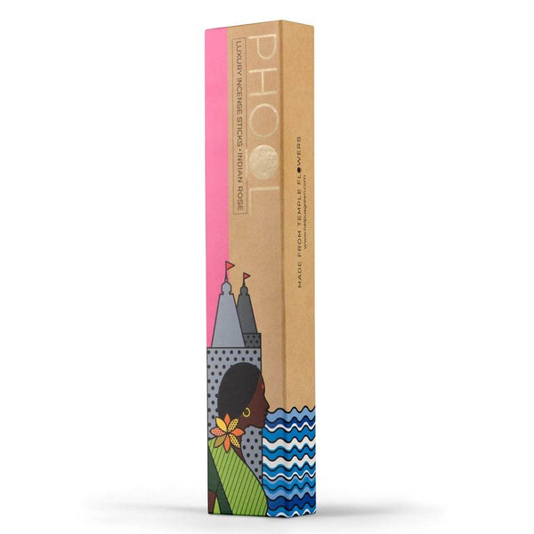 Phool Organic Incense Sticks made from Temple Flowers (40 Sticks) By HelpUsGreen