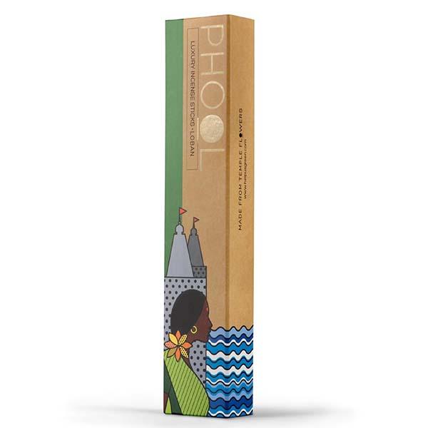 Phool Organic Incense Sticks made from Temple Flowers (40 Sticks) By HelpUsGreen