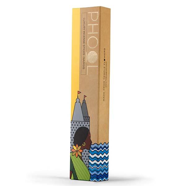 Phool Organic Incense Sticks made from Temple Flowers (40 Sticks) By HelpUsGreen