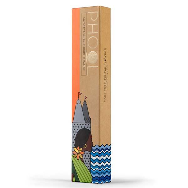 Phool Organic Incense Sticks made from Temple Flowers (40 Sticks) By HelpUsGreen