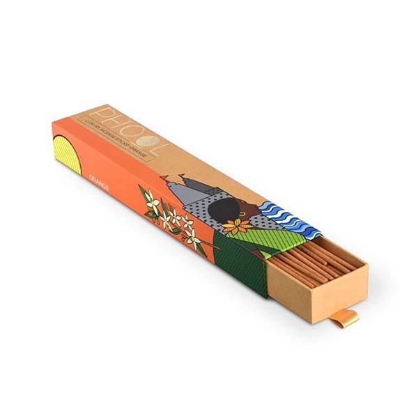 Phool Organic Incense Sticks made from Temple Flowers (40 Sticks) By HelpUsGreen
