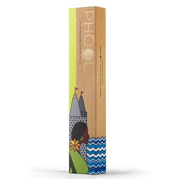 Phool Organic Incense Sticks made from Temple Flowers (40 Sticks) By HelpUsGreen
