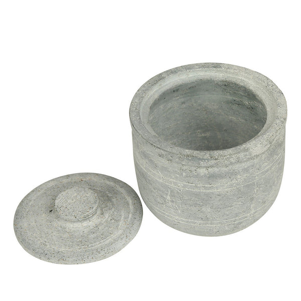 Soapstone Thayir Chatti/ Curd Pot/ Pickle Pot