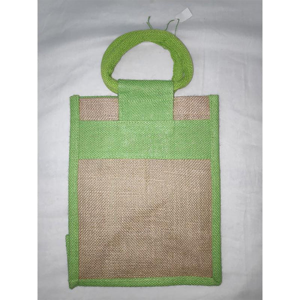 Jute Pocket Bag - Green  from Agiripalli, Andhra Pradesh