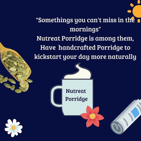 Porridge Lite - Protein-Rich Breakfast Handmade with Pumpkin Seeds, Flax Seed and Dry Fruits,  250g