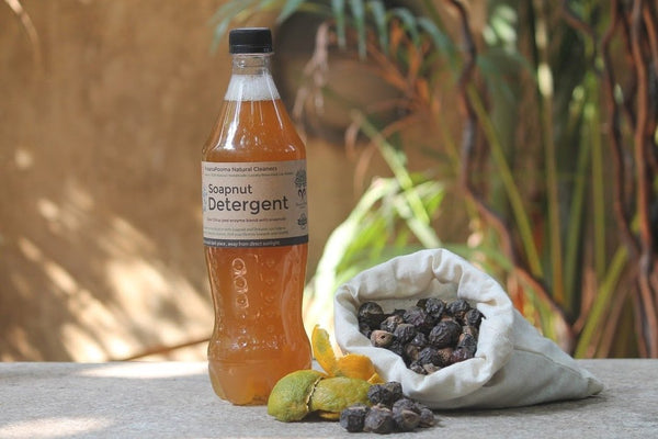 Natural and Skin-Friendly All-Purpose Soapnut and Bioenzyme Detergent, 750ml