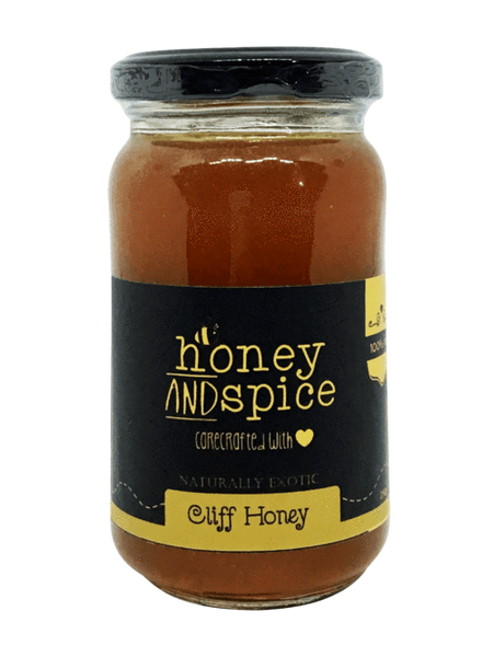 Honey and Spice Raw Cliff Honey, 250g