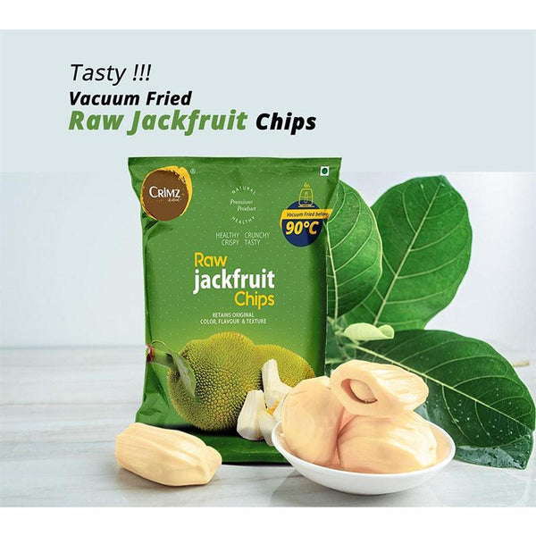 Vacuum Fried Raw Jack Fruit Chips (Pack of 3), 60g