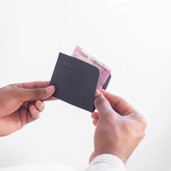 Cruelty-Free Cork Fibre Card Case (Ray)