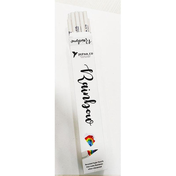 Assorted Recycled Paper Pencils - Set of 4 Packs