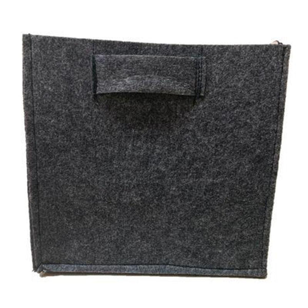 Recycled Grow Bag for Indoor and Outdoor Gardening - 23cm x 23cm x 23cm (Black)