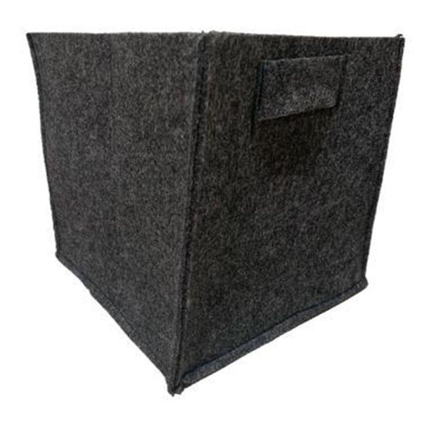 Recycled Grow Bag for Indoor and Outdoor Gardening - 23cm x 23cm x 23cm (Black)