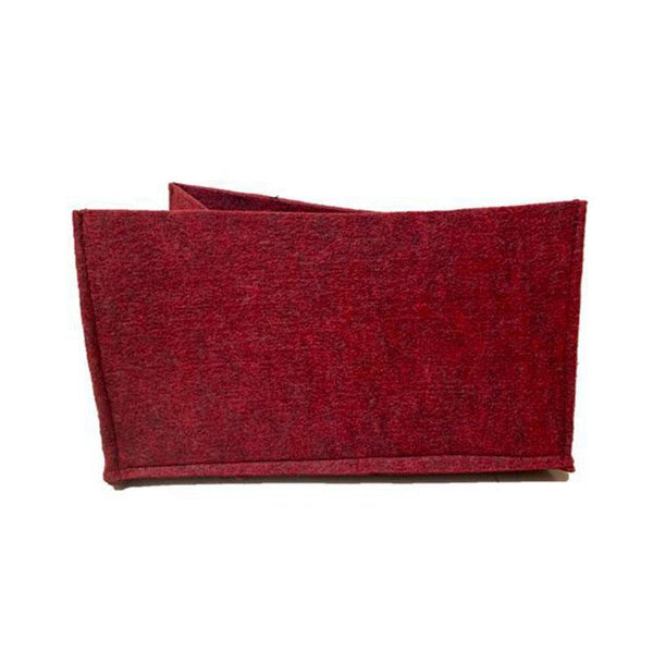 Recycled Grow Bag for Indoor and Outdoor Gardening - 28cm x 14cmx 14cm (Red)