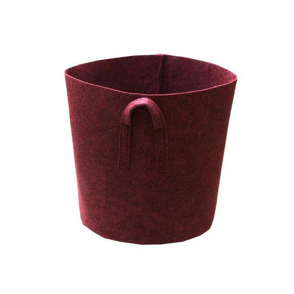 Recycled Grow Bag for Indoor and Outdoor Gardening - 30cm * 30cm (Red)- Pack of 3