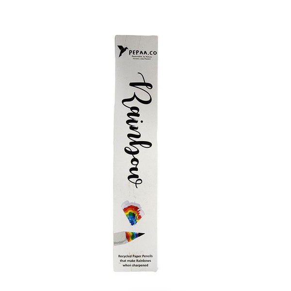 Recycled Newspaper Rainbow Pencils (Pack of 50)