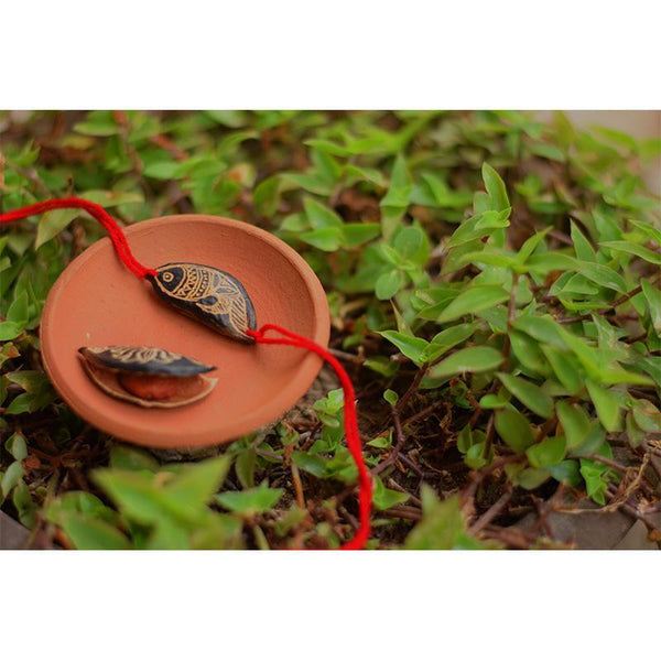 Plantable Rakhi - Red Fish (Pack of 2)