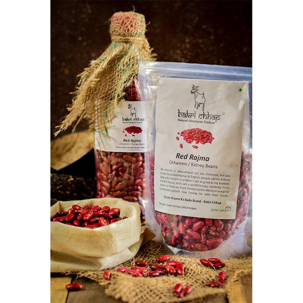 Organic Red Rajma from the Upper Himalayas, 500g
