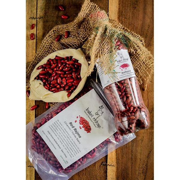 Organic Red Rajma from the Upper Himalayas, 500g