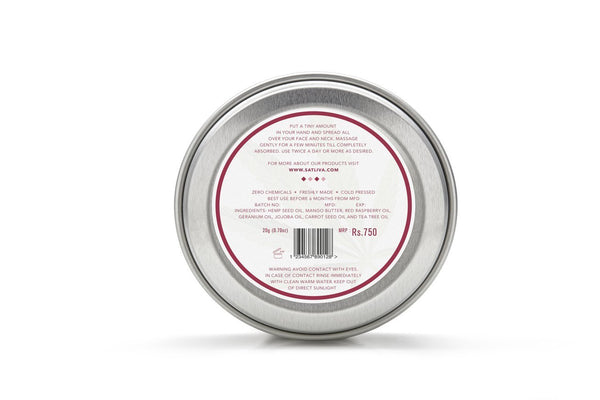 Red Raspberry Natural Face Cream