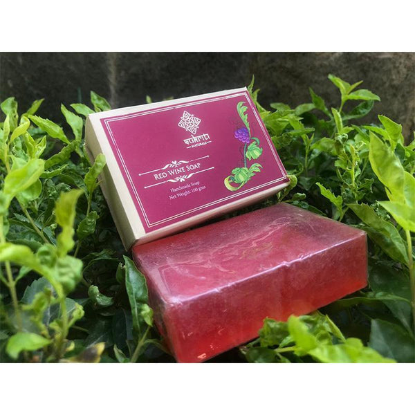 Red Wine Soap, 100 gm