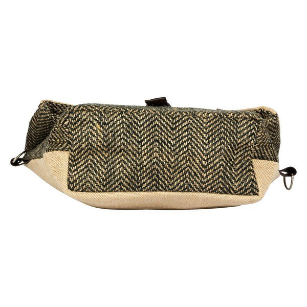 Herringbone Jute Sling Bag Handmade by Women Artisans