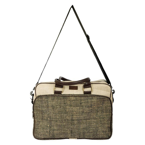 Redefined Elegance Jute Laptop Bag Made by Women Artisans
