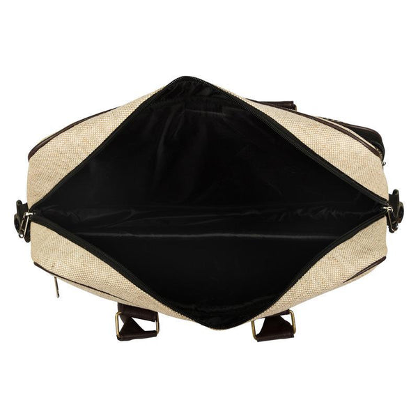 Redefined Elegance Jute Laptop Bag Made by Women Artisans