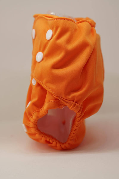 Regular Economic Reusable Cloth Cover Diaper - Orange
