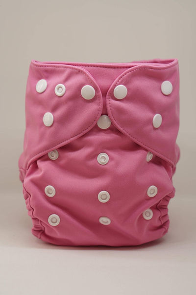 Regular Economic Reusable Cloth Cover Diaper - Pink