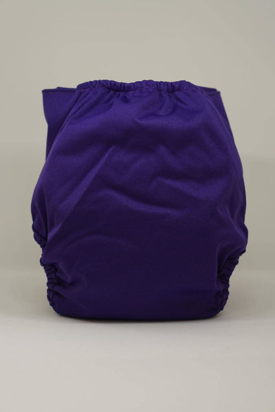 Regular Economic Reusable Cloth Cover Diaper - Purple