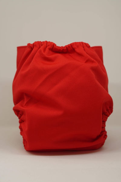 Regular Economic Reusable Cloth Cover Diaper - Red