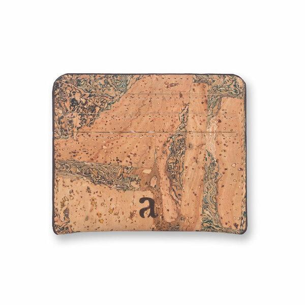 Cork Fabric  Card Case - Terrain