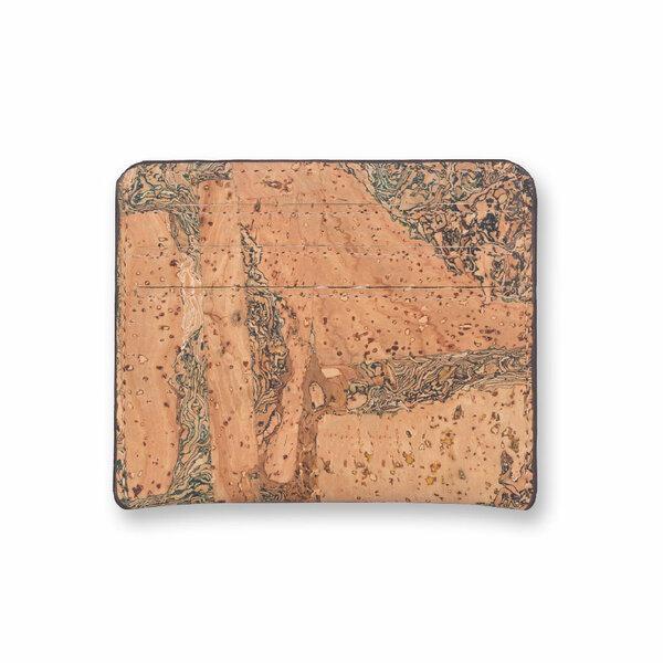 Cork Fabric  Card Case - Terrain