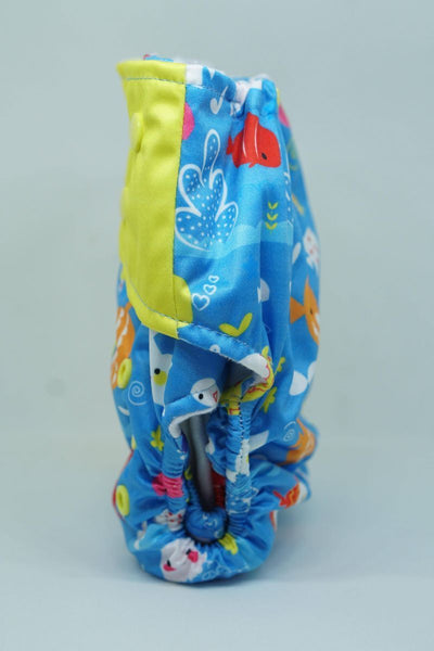 Reusable Bumkin Night Time Diaper - Fish & Dip