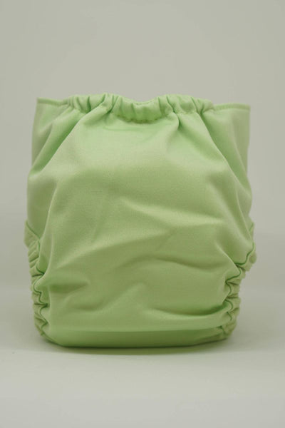 Reusable Cloth Diaper for Newborns - Green