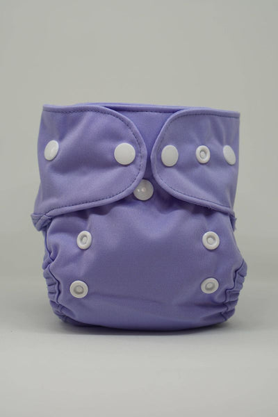Reusable Cloth Diaper for Newborns - Lavender