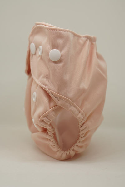 Reusable Cloth Diaper for Newborns - Peach