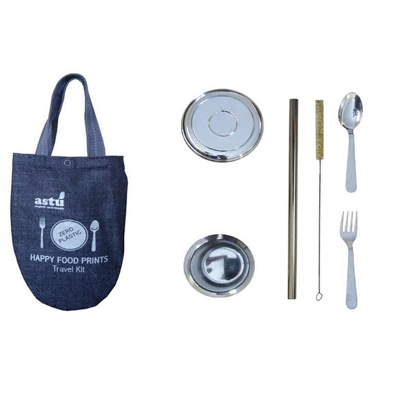 Reusable Steel Travel Cutlery Kit