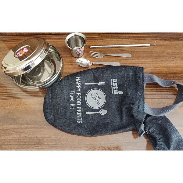 Reusable Steel Travel Cutlery Kit