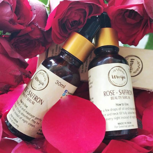 Natural Rose-Saffron Luxury Serum, 30ml